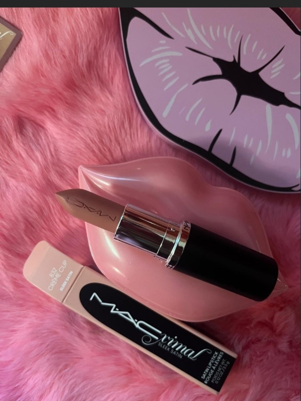 MAC Cosmetics Creme Cup  Lipstick in Nude Pink